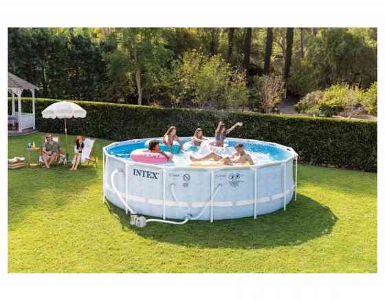 Бассейны каркасные Intex Chevron Prism Frame 488 х 122 см (полный комплект) Донецк