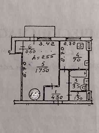 1-комнатная квартира, Текстильщик Донецк