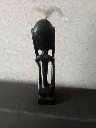 Фигура аборигена из дерева Макеевка