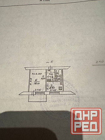 Продам 1 комн., 2/9, под ремонт, пр. Дзержинского, Спарта Донецк - изображение 6
