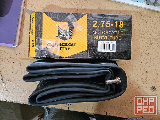 Камера мото 2.50-3.00 18 Мотокамера Black Cat 2.75-3.00х18 Донецк - изображение 1