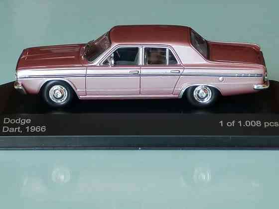Dodge Dart 1966 - WHITE BOX - 1/43 Донецк