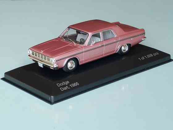 Dodge Dart 1966 - WHITE BOX - 1/43 Донецк