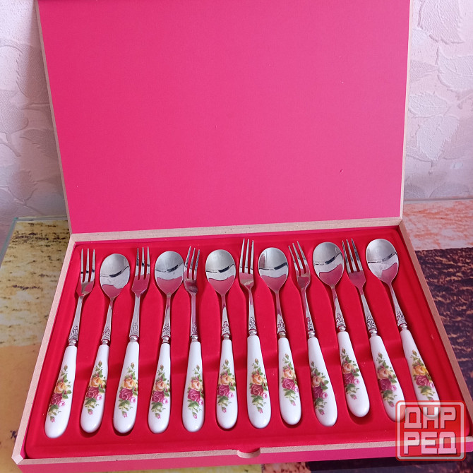 Набор вилок и ложек Донецк - изображение 2