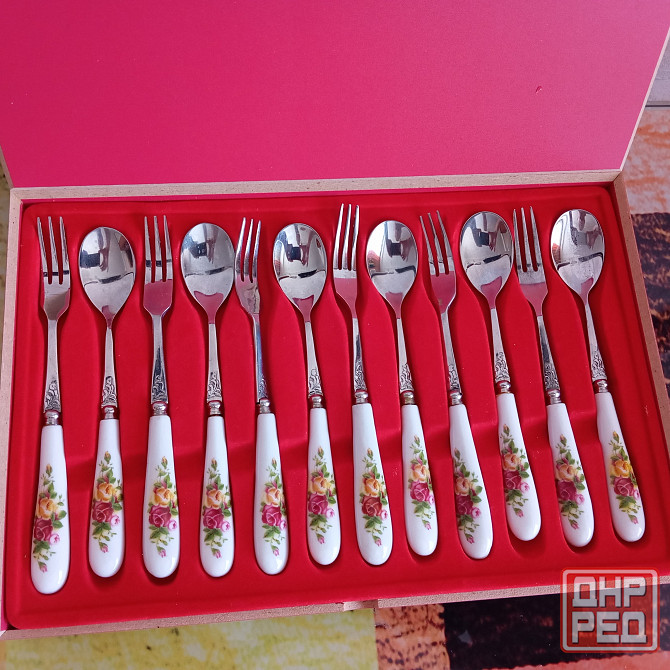 Набор вилок и ложек Донецк - изображение 3