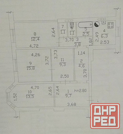 Продам 3-х комнатную квартиру от собственника Донецк - изображение 2