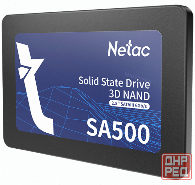 Ssd (ар:арт-2441) твердотельный накопитель Netac 120гб (Nt01sa500-120-S3x) Макеевка - изображение 1