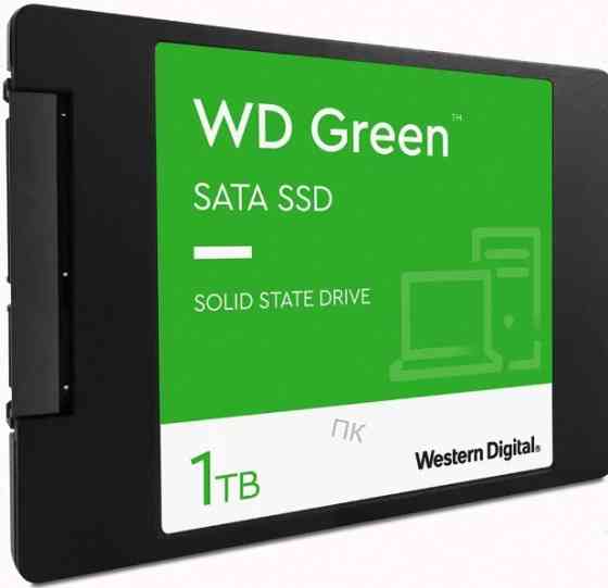 Твердотельный (ар:арт-3605) накопитель Ssd 1tb Western Digital Green Wds100t3g0a Sata3 2.5 Макеевка