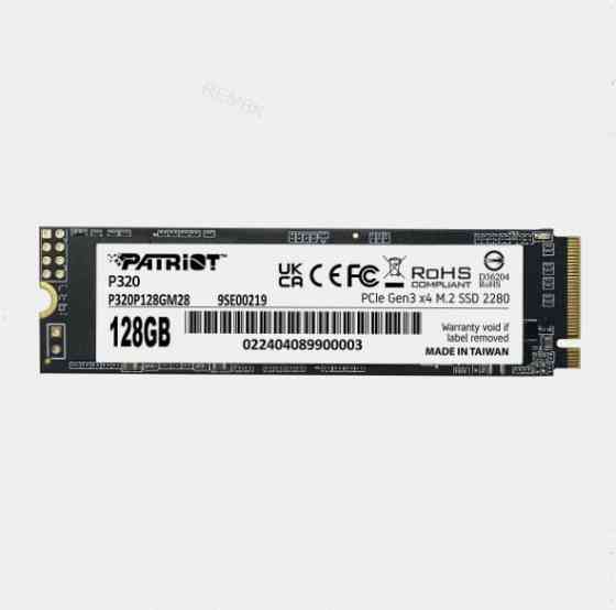 Ssd (арт:арт-1484) накопитель Patriot P320 P320p128gm28 128гб, M.2 2280, Pcie 3.0 X4, Nvme, M.2 Макеевка