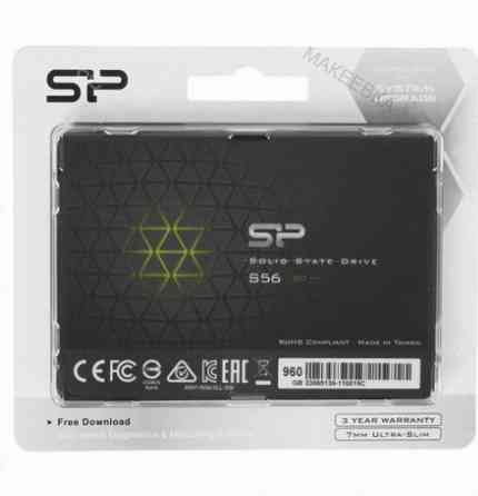 Твердотельный - арт-2896 накопитель Ssd 2.5" Sata Iii Silicon Power S56 [Sp960gbss3s56a25] 960 гб Макеевка