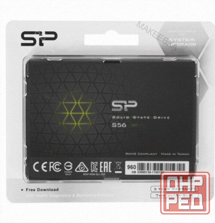 Твердотельный - арт-2896 накопитель Ssd 2.5" Sata Iii Silicon Power S56 [Sp960gbss3s56a25] 960 гб Макеевка - изображение 1