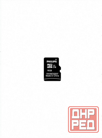 Флеш [арт-1374] карта Microsd 16gb Philips High Speed Microsdhc Class 10 90mb/S Донецк - изображение 2