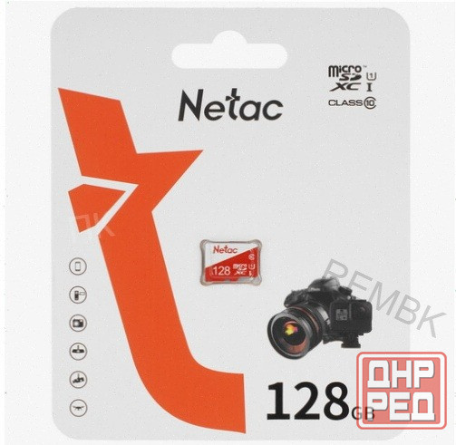 Карта (арт:арт-7100) памяти Netac P500 Eco Microsdxc 128 гб [Nt02p500eco-128g-S] Донецк - изображение 1