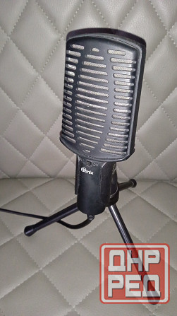 Конденсаторный микрофон Ritmix со штативом Донецк - изображение 2