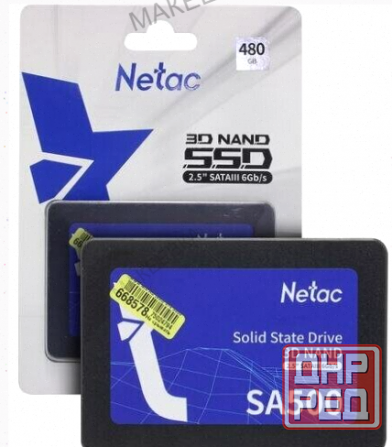 Твердотельный (ар:арт-2963) накопитель Ssd 2.5" Netac Sa500 (Nt01sa500-480-S3x) 480гб Донецк - изображение 1