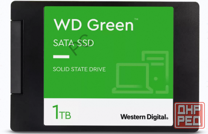Твердотельный - арт-8727 накопитель Ssd 1tb Western Digital Green Wds100t3g0a Sata3 2.5 Донецк - изображение 1