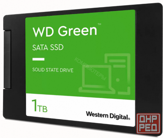 Твердотельный - арт-8727 накопитель Ssd 1tb Western Digital Green Wds100t3g0a Sata3 2.5 Донецк - изображение 2