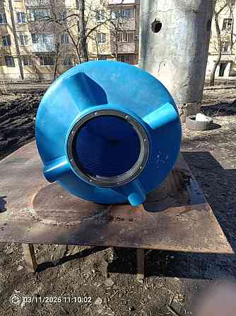 Бак\емкость б\у 500 литров, синяя. Донецк