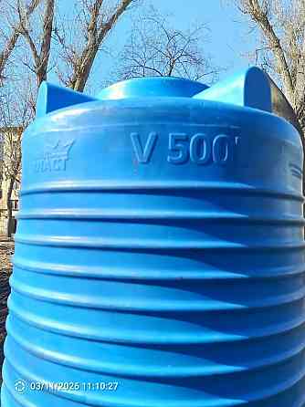 Бак\емкость б\у 500 литров, синяя. Донецк