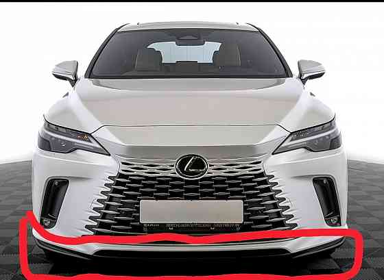 Нижняя накладка губа бампера Lexus RX V 2023- Донецк