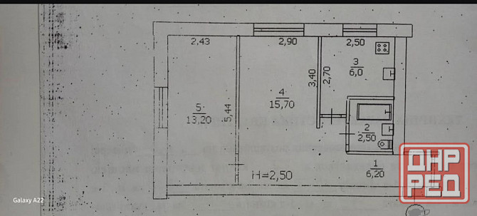 2-х ком кв Гвардейка центр Исполком Червоногвардейский район Торг Макеевка - изображение 8