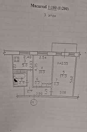 2х комнатная квартира на Владычанског, парк Гуливер Донецк