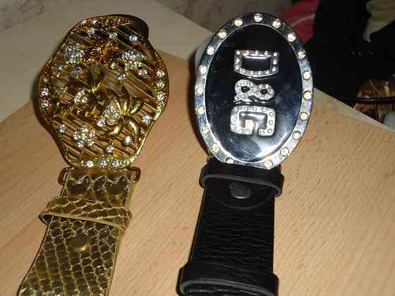 ремни женские на платье на юбку и брюки в отличном состоянии от 150р Донецк