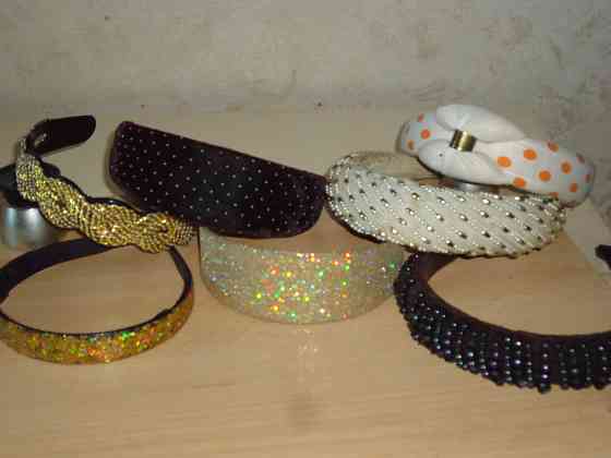 ободог на голову обручи разные на голову в отличном состоянии от 50р Донецк