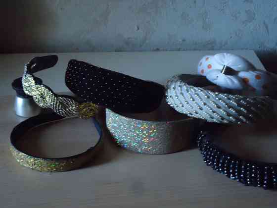 ободог на голову обручи разные на голову в отличном состоянии от 50р Донецк