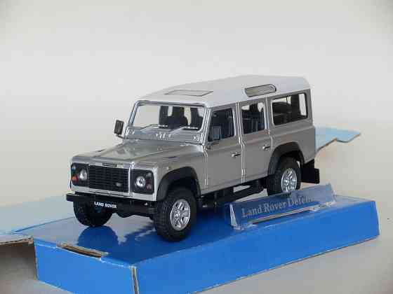 Land Rover Defender 110 (silver) - CARARAMA - 1/43 Донецк