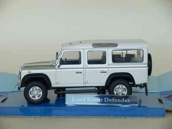 Land Rover Defender 110 (silver) - CARARAMA - 1/43 Донецк