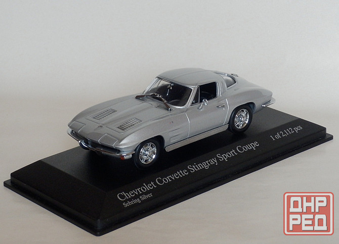 Chevrolet Corvette Coupe 1963 - MINICHAMPS - 1/43 Донецк - изображение 1