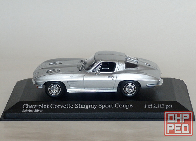 Chevrolet Corvette Coupe 1963 - MINICHAMPS - 1/43 Донецк - изображение 2