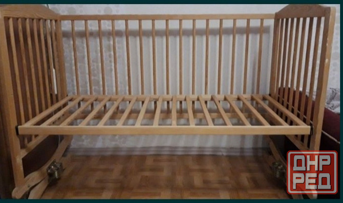 Манеж - кроватка детский с маятником Донецк - изображение 3