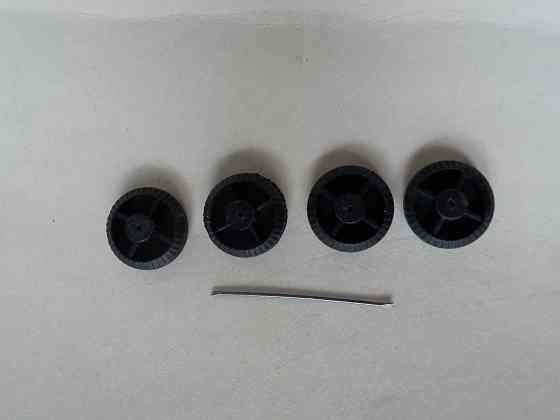 Колёса от ремейка_СССР 1/43, ось одна Донецк