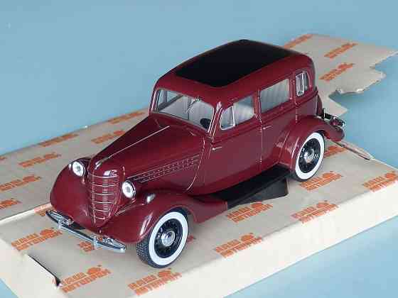 ГаЗ-11-73 (вишнёвый) - Наш Автопром - 1/43 Донецк