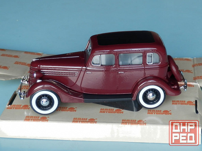 ГаЗ-11-73 (вишнёвый) - Наш Автопром - 1/43 Донецк - изображение 2