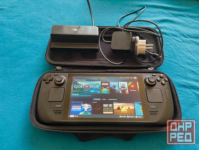 Steam deck lcd 512gb + док станция Донецк - изображение 1
