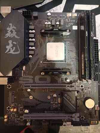 комплект b550m, ddr4 3600 32gb, r7 5700x Донецк