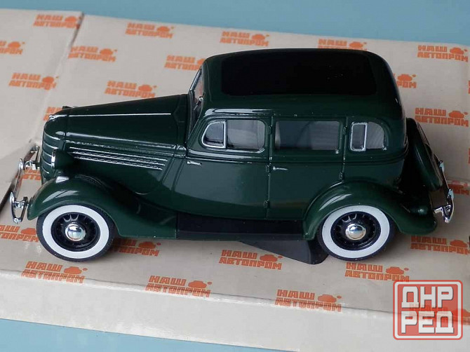 ГаЗ-11-73 (тёмно-зелёный) - Наш Автопром -1/43 Донецк - изображение 2