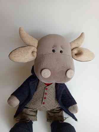 Бычок- игрушка ручной работы Донецк