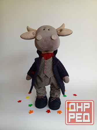 Бычок- игрушка ручной работы Донецк - изображение 2