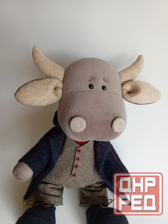 Бычок- игрушка ручной работы Донецк - изображение 1