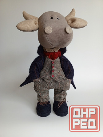 Бычок- игрушка ручной работы Донецк - изображение 5