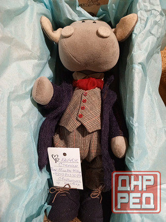 Бычок- игрушка ручной работы Донецк - изображение 7