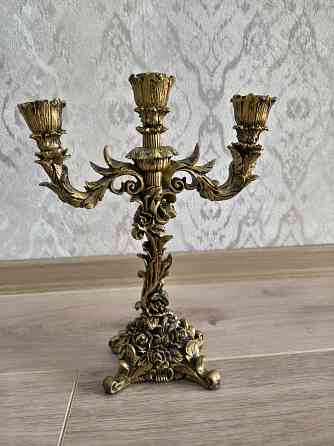 Канделябр ажурный на 3 свечи. Новый Донецк