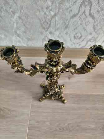 Канделябр ажурный на 3 свечи. Новый Донецк
