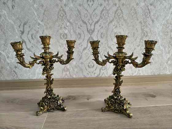 Канделябр ажурный на 3 свечи. Новый Донецк