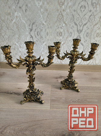 Канделябр ажурный на 3 свечи. Новый Донецк - изображение 5