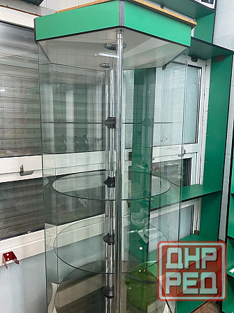 Продаются стеклянные вращающиеся витрины Донецк - изображение 3